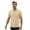 Beige, variant on Men's Henley Shirts Short Sleeve Relaxed Fit T-Shirts Casual Lightweight 3 Button Basic Tee Fashion Summer Top White L