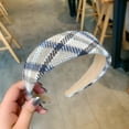 thumbnail image 2 of Elegant Fashion Women Wide knitting Gird Hair Band Hair Hoop Hair Accessories, 2 of 17