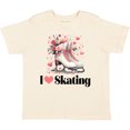 thumbnail image 3 of Inktastic I Love Skating Ice Skates Girls Toddler T-Shirt, 3 of 5