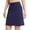 Dark Blue, variant on Women's Skorts Skirts 20" Knee Length Cotton Casual High Waist Drawstring Modest Golf Skort with Pocket Beige L