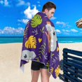 thumbnail image 5 of Coolnut Koala Beach Towel, Sand Free Super Absorbent Oversized Travel Towel with Mesh Bag for Beach,Camping, Swimming, Holiday, 30"x 60", 5 of 6