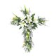 thumbnail image 1 of Guirnalda de flores de Pascua Sunnimix cruz liliácea 50 cm x 40 cm, 1 of 7