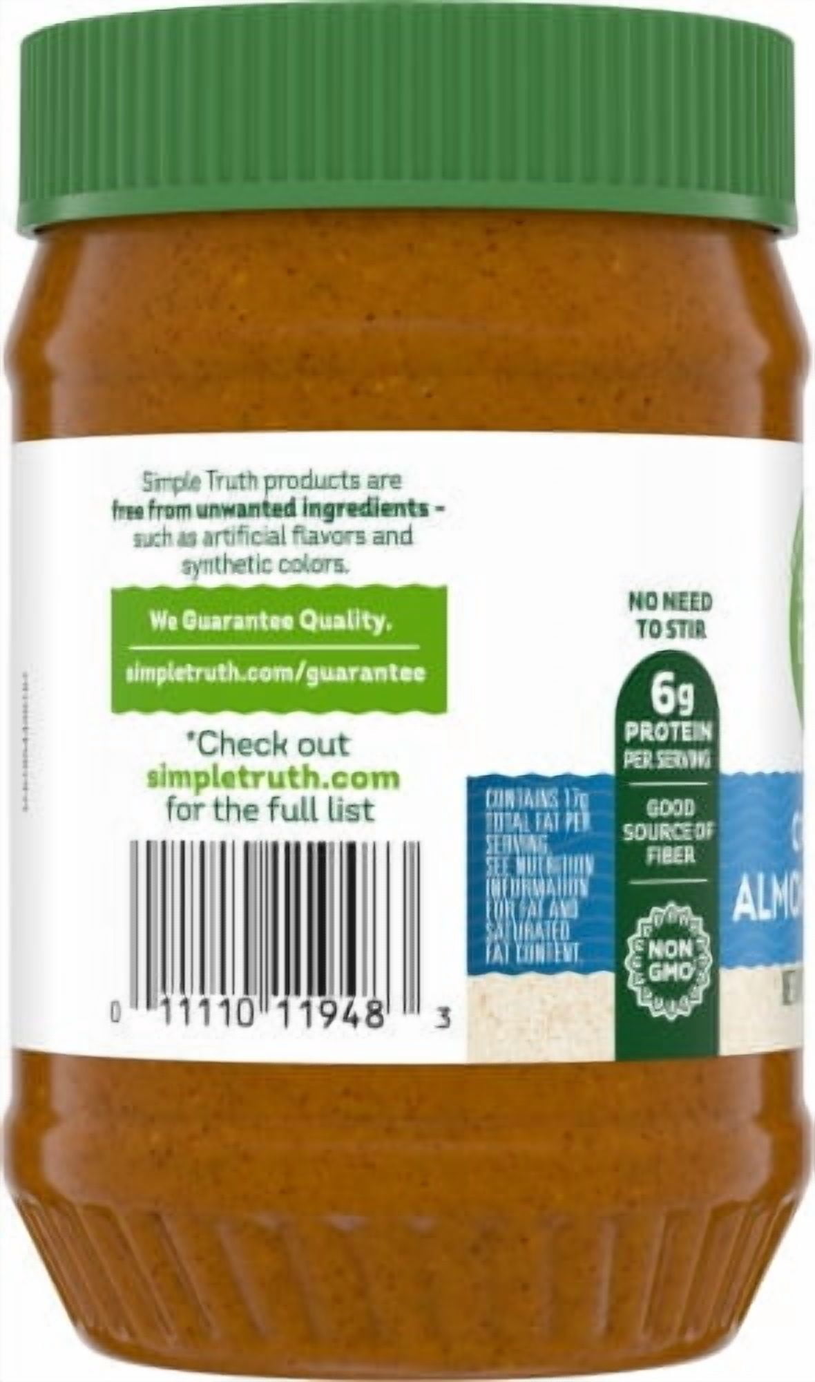 Simple Truth No Stir Creamy Almond Butter 16 oz