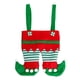 thumbnail image 1 of Bonitas decoraciones navideñas, bolsas de regalo, bolsas de dulces, estilo pantalones de Papá Noel, un delicioso regalo. rojo, 1 of 9