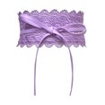 thumbnail image 2 of Dress Choice Womens Faux Leather Belt Fashion Obi Style Lace Bow Tie Wide Wrap Waist Band Belt, 2 of 8