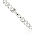 thumbnail image 3 of 925 Sterling Silver 13mm Curb Link Chain Necklace, 3 of 4