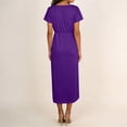 thumbnail image 4 of CIENVNSTG Women's Casual Dresses Solided Color Long Breathable New Dress Elegant Eye-Catching Party Dress, 4 of 5