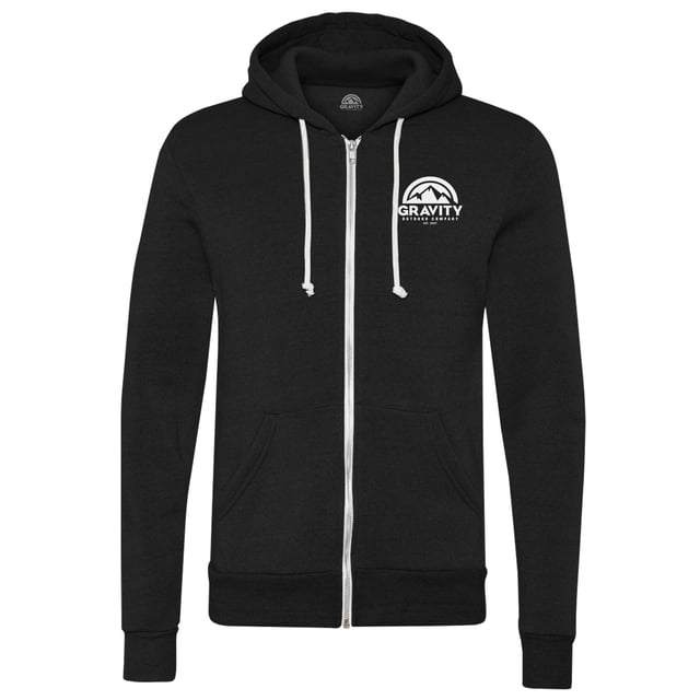Sudadera con capucha Gravity Outdoor Co. Rocky Negro XL