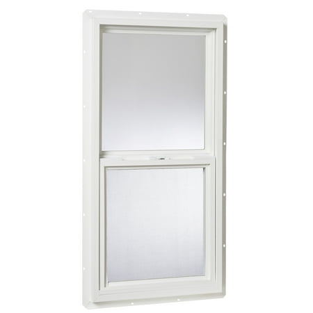 18 X 36 VINYL UTILITY SINGLE HUNG WINDOW - SINGLE (Best Window Glazing Product)
