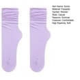 thumbnail image 7 of Eoperou 1 Pair Women Summer Socks Thin Anti-slip Solid Color High Elasticity Soft Sweat Absorption Breathable Yoga Summer Mid Tube Socks Women Footwear, 7 of 7