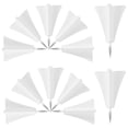 thumbnail image 1 of OULII 12Pcs Pushpin Clips White Metal for Office Use on Bulletin Board, 1 of 8