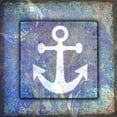 thumbnail image 2 of LightBoxJournal 26x26 Gold Ornate Wood Framed with Double Matting Museum Art Print Titled - Beach House Anchor, 2 of 4