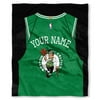 NBA Boston Celtics "Jersey" Personalized Silk Touch Throw Blanket