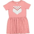 thumbnail image 3 of Inktastic Ten Pins for Bowling Girls Toddler Dress, 3 of 5
