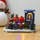 thumbnail image 5 of Decoración De Tren De Papá Noel De Navidad, Adorno De Escena De Nieve De Resina Led, Decoración De Adorno De Navidad Cateissary HA038138-00, 5 of 6