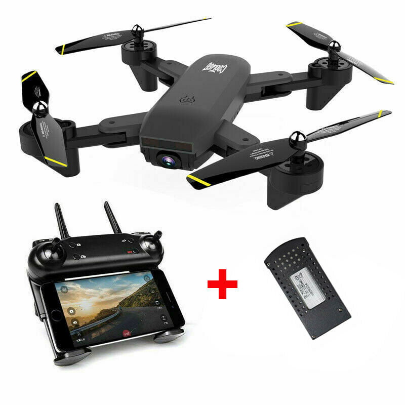Dual Camera WIFI FPV 4K HD Camera Wide-angle Optical-Flow Foldable Selfie Drone 