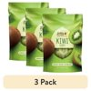 (3 pack) Nutty and Fruity Dried Kiwi Slices, 9 oz Bag