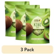 (3 pack) Nutty and Fruity Dried Kiwi Slices, 9 oz Bag