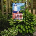 thumbnail image 2 of Carolines Treasures 6001-FLAG-PARENT Black and White Cat  No Fishing Flag  multicolor, 2 of 2