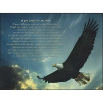 Dicksons Wall Plaque - Eagle/If You Could See Me Now