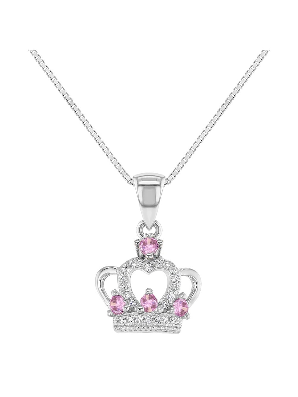 princess crown necklace