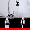 thumbnail image 3 of Qiilu Universal Cold and Hot Faucet 360 Degrees Rotation Pressurized Household Kichen Sink Water Tap,Water Faucet, 3 of 9