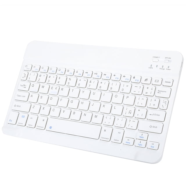 Teclado ultrafino inalámbrico de 10 pulgadas para suministros informáticos inteligentes con Bluetooth (español)