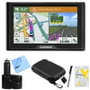 Garmin Drive 51 LM GPS Navigator (010-01678-0B) вЂ“ USA with Driver Alerts w/ Accessories Bundle Includes, Dual 12V Car Charger for GPS, Screen Protectors, Protect & Stow Case Mini + More