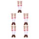 thumbnail image 2 of Minnieouse Medias hasta el muslo a rayas, medias antideslizantes para Cosplay, juegos deportivos, calentadores para piernas, Día de San Valentín, rayas Type2 Minnieouse CBP354584, 2 of 4