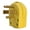 yellow, variant on Strhowill Right Angle Nema 14-30P 30A 250V AC Plug,3 Pole 3 Wire Grounding Straight Blade Plug for Dryer and Ranges,Black.