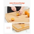 thumbnail image 3 of KFFKFF Stovetop Cover Board, Suitable for Gas and Electric Burners, Crafted from Bamboo Wood, Features Juice Grooves, Can be used as RV Kitchen Sink Cover or Tray, Enhances Counter Space, Natural, 3 of 8