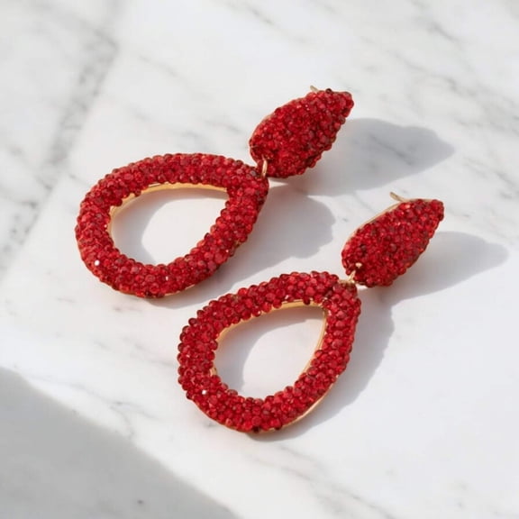 Sparkle In The Love Light Lightweight Drop Earrings