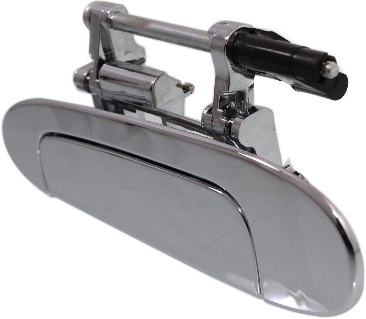 Replacement REPT491304C Exterior Door Handle Compatible with 2000-2005 Toyota Echo Rear, Left Driver Chrome