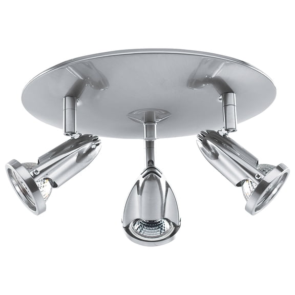 52103LEDDLP-BS Access Lighting Cobra-15W 3 Led Cluster Spotlight-10 Inches Wide By 4 Inches Tall