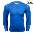 thumbnail image 4 of Guardurnaity Body elástico Punky poroso corsé absorbente agradable a la piel medias de manga larga deporte correr leotardo elástico Whippy Camisetas Azul, Azul> XXL XXL, 4 of 6