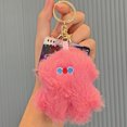 thumbnail image 1 of Llavero de peluche con forma de pequeño monstruo de un solo ojo, colgante para bolso, llavero de dibujos animados, regalo pequeño, 1 of 6