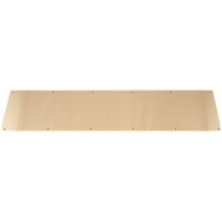 Solid Brass Door Kick Plate 44 6 X 34 In Walmart Canada