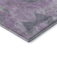 thumbnail image 3 of Addison Rugs Mayfield Premium Machine Washable Transitional Swirls Lavender Rectangle Rug, 5' x 7'6", 3 of 7