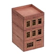 thumbnail image 1 of Rompecabezas 3D de madera para armar, único, sin pintar, de arquitectura de madera, escala 1/72, Europa Estilo A, 1 of 9
