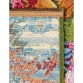 thumbnail image 5 of Unique Loom Outdoor Botanical Collection Area Rug - Petal (8' x 10' Rectangle Multi/Blue), 5 of 7