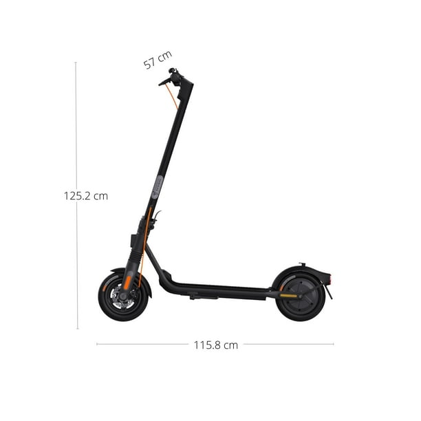 Scooter Eléctrico Plegable Segway Ninebot F2 Pro Modos de