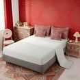thumbnail image 5 of Erosebridal Aztec Aesthetic Twin Bedding Sets, Red Bedding Comforter Set, Gray Reversible 7-Piece, 5 of 6