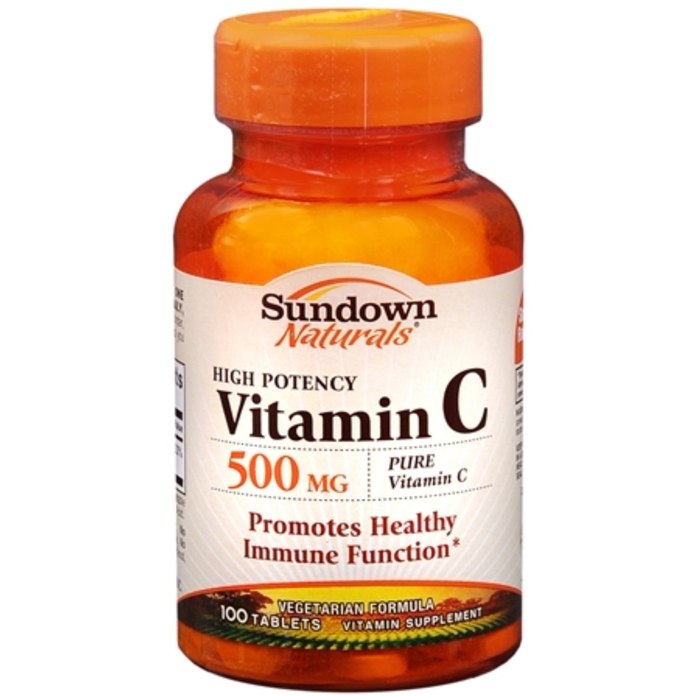 Sundown Vitamin C 500 mg Tablets 100 Tablets