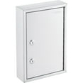 thumbnail image 2 of Global Industrial Stainless Steel Medical Cabinet W/Double Key Locks 8""Wx2-5/8", 2 of 6
