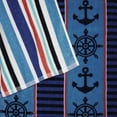 thumbnail image 5 of Mainstays Americana Mariner & Stripes Cotton Blend Beach Towels (2 Count), 5 of 7