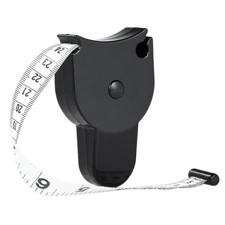 Body Tape Measure Body Fat Measuring Tape Locking Pin and Push-Button Retraction Accurate Tape