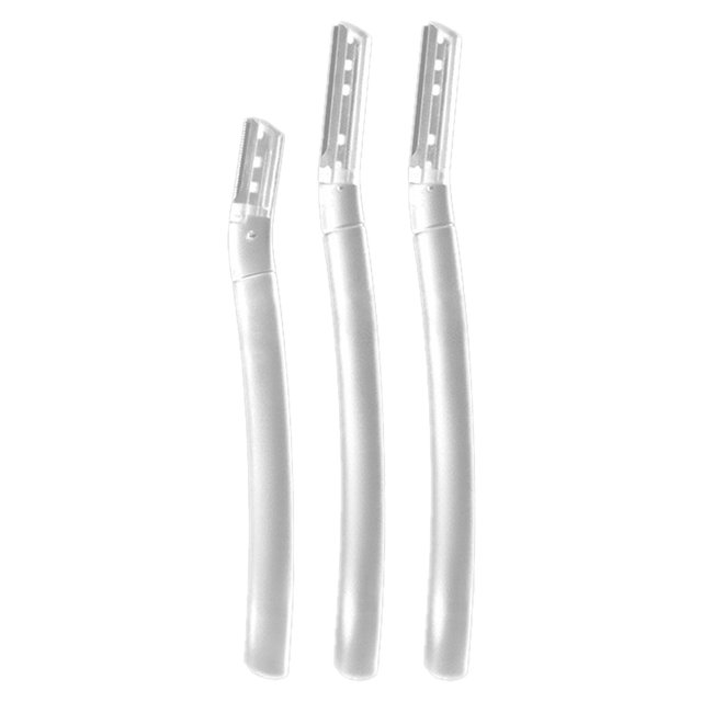Set para cejas, Herramienta de belleza exfoliante multifuncional, Maquinilla de afeitar facial, Recortador facial
