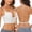 A1_White, variant on Deep U Plunge Halter Backless Bra Low Back Wireless Seamless Lift Bust Shaping Bra Push Up Bralette Convertible Straps Bra U Shaped Back Support Underwear Low Back Push Up Bra Black M