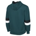 thumbnail image 3 of Men's G-III Sports by Carl Banks Midnight Green/Black Philadelphia Eagles Adaptive Faceoff Pullover Hoodie, 3 of 4