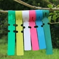 thumbnail image 3 of 100pcs Adjustable Plant Tree Tag Trays and Pots Greenhouse Supplies Yellow, 3 of 4
